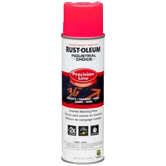 17 OZ M1600 System SB Precision Line Marking Paint - Fluorescent Pink
