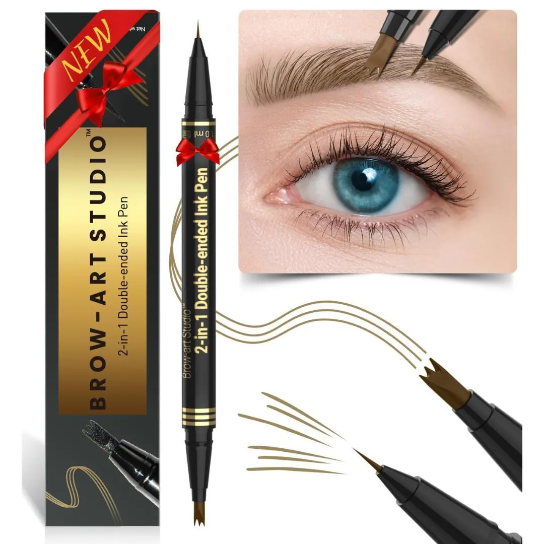 2-in-1 Dual-Ended Eyebrow Pen