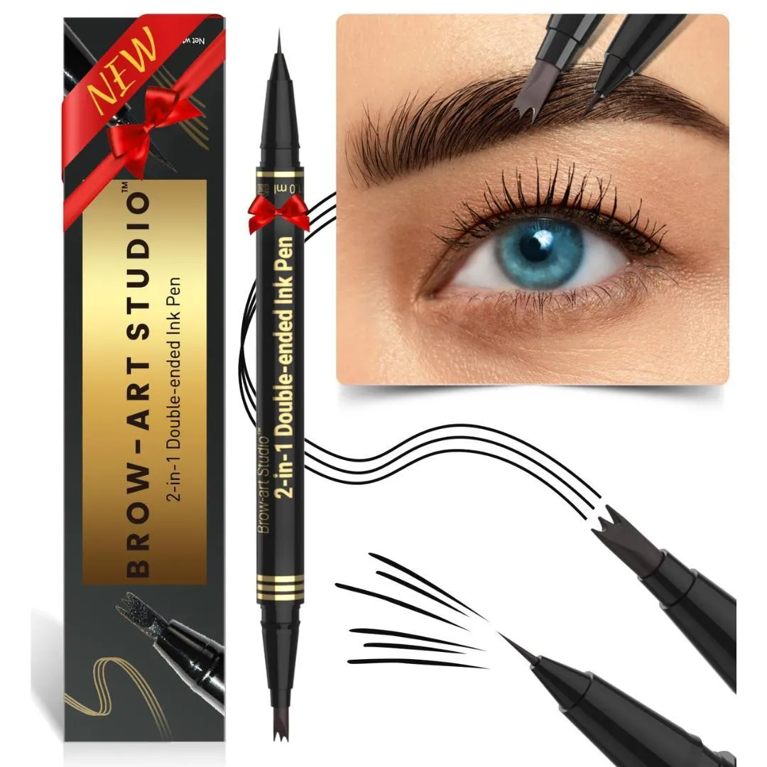 2-in-1 Dual-Ended Eyebrow Pen