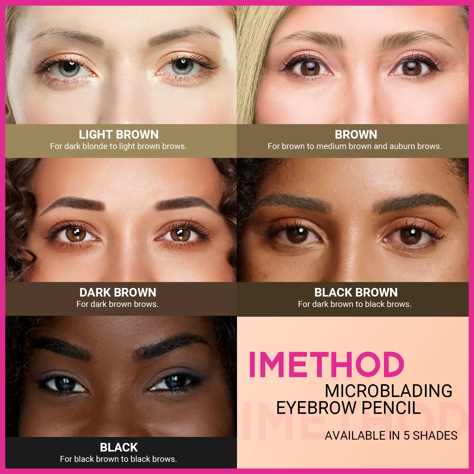 2-in-1 Dual-Ended Eyebrow Pen