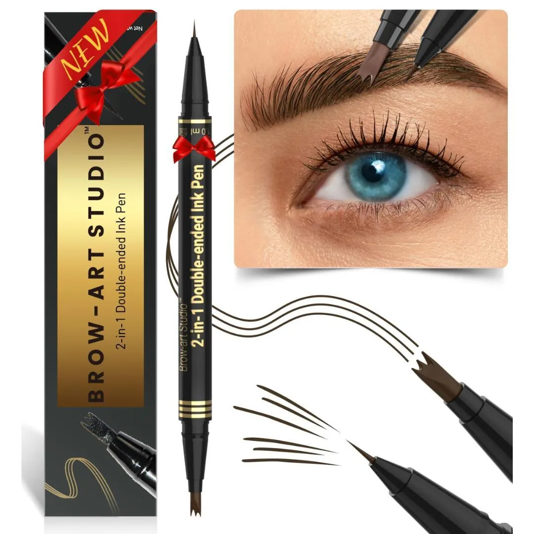 2-in-1 Dual-Ended Eyebrow Pen