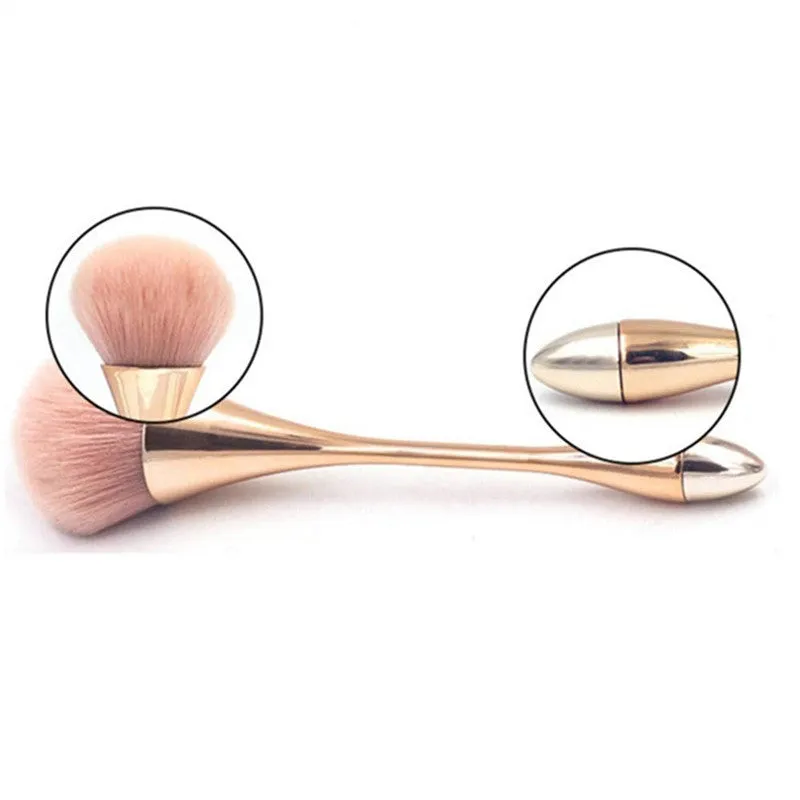 2pcs Big Fluffy Powder Foundation Makeup Brush