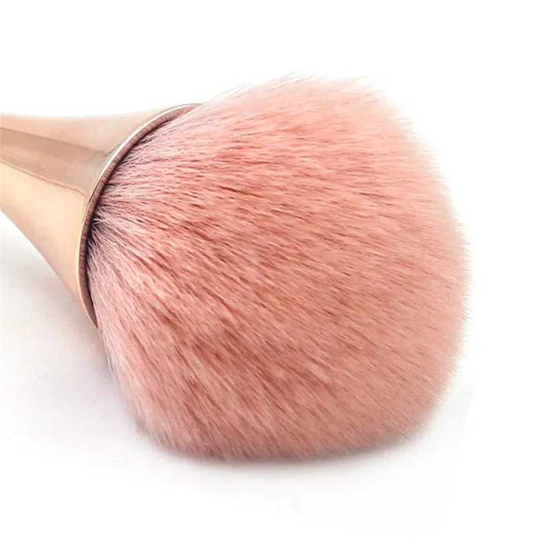2pcs Big Fluffy Powder Foundation Makeup Brush