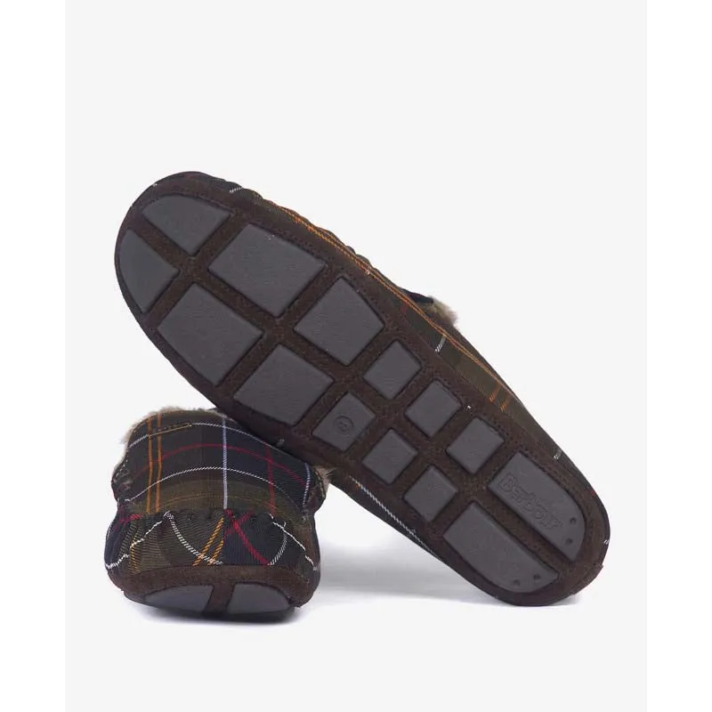 Barbour Monty Mens Slipper - Recycled Classic Tartan
