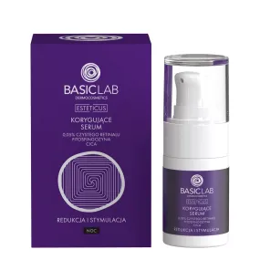 BasicLab Correcting serum 0.05% pure retinal, phytosphingosine, CICA 15ml