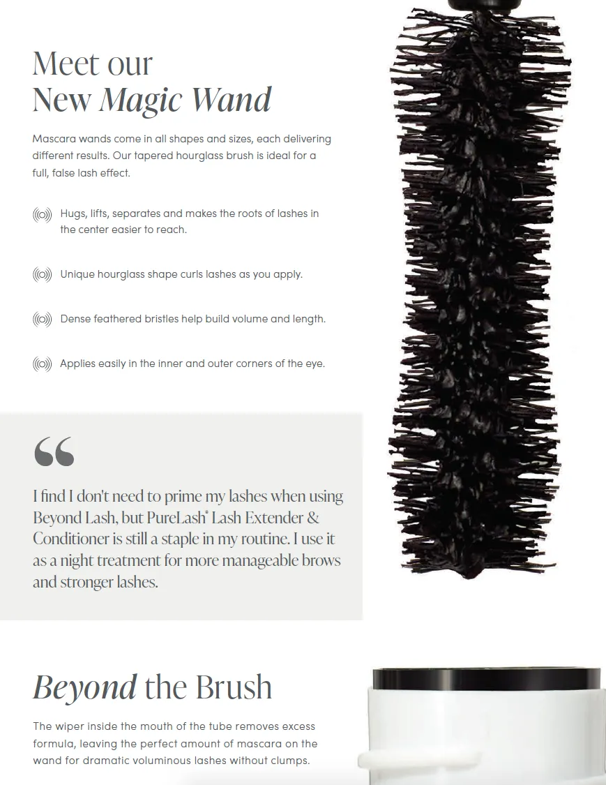 Beyond Lash Volumizing Mascara - Black Ink
