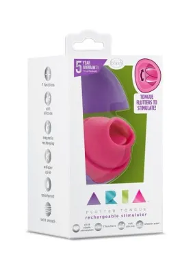 Blush Aria Purple Flutter Tongue