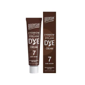 Bronsun Lash & Brow Cream Dye - #7 Dark Brown