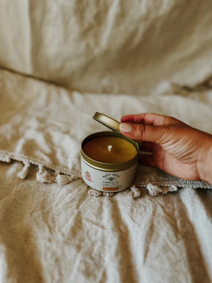 Candle - Gold Travel Tin