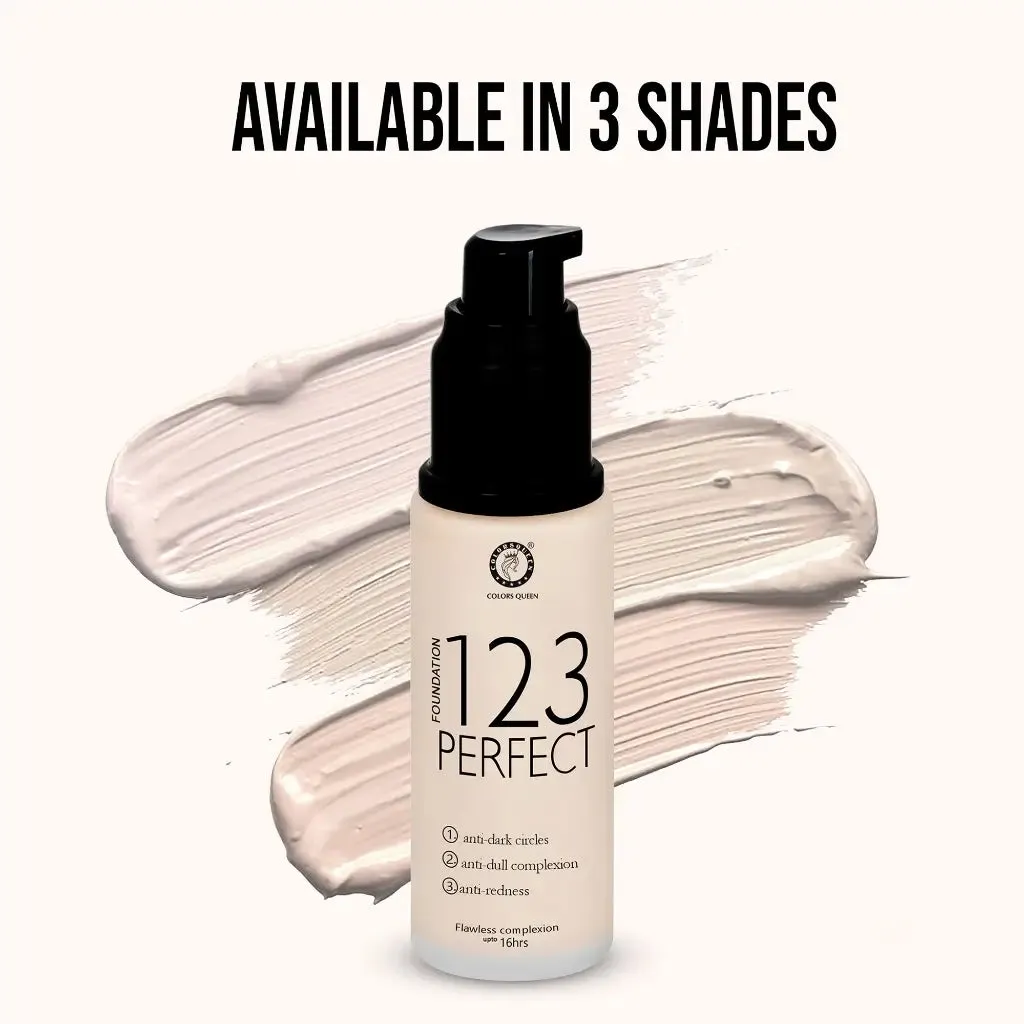 Colors Queen 123 Perfect Liquid Foundation