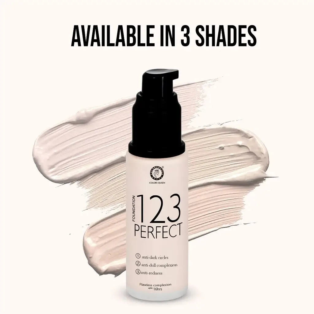 Colors Queen 123 Perfect Liquid Foundation