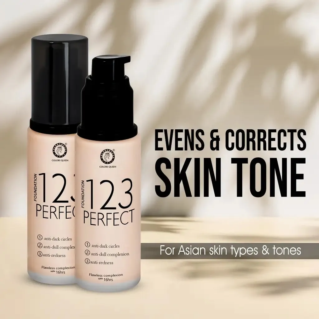 Colors Queen 123 Perfect Liquid Foundation