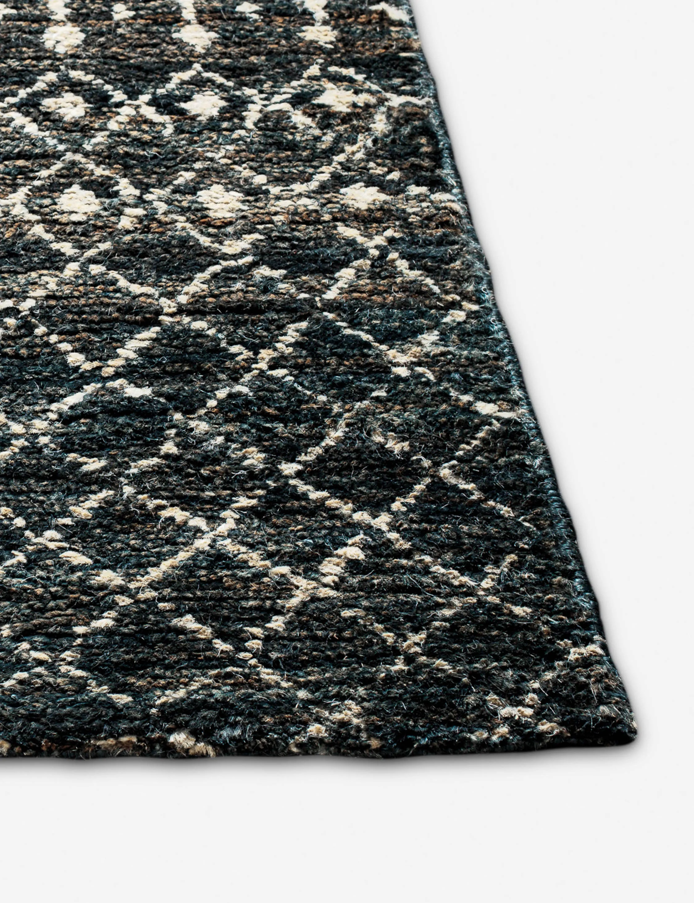 Devera Hand-Knotted Jute Moroccan-Style Rug