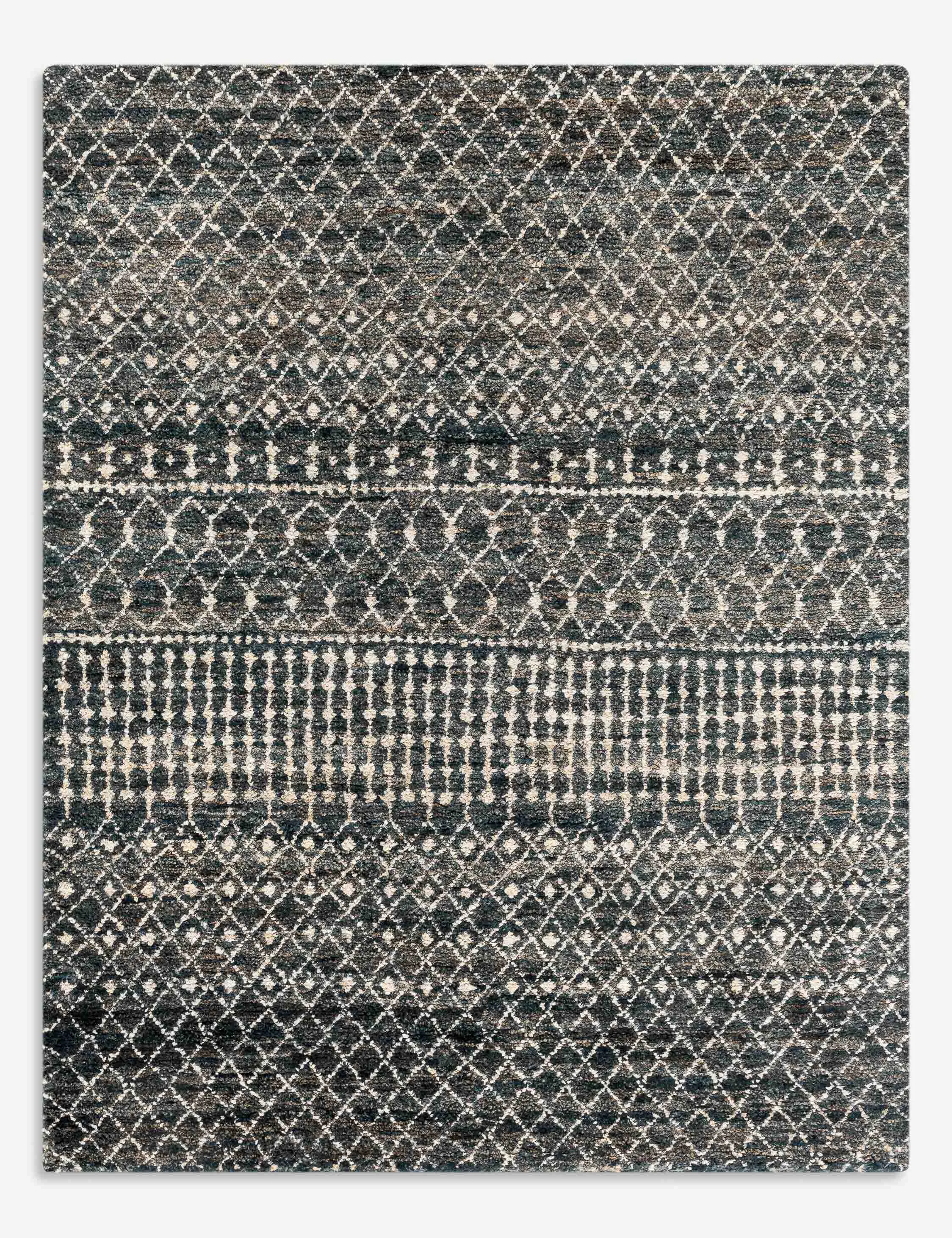 Devera Hand-Knotted Jute Moroccan-Style Rug