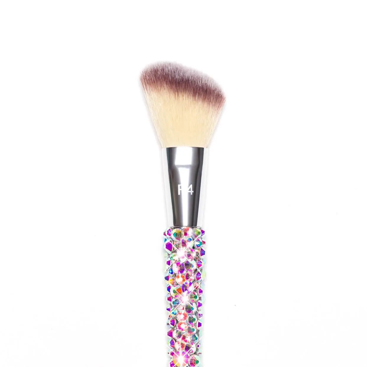 F4 - Angled Cheek Brush (Silver)