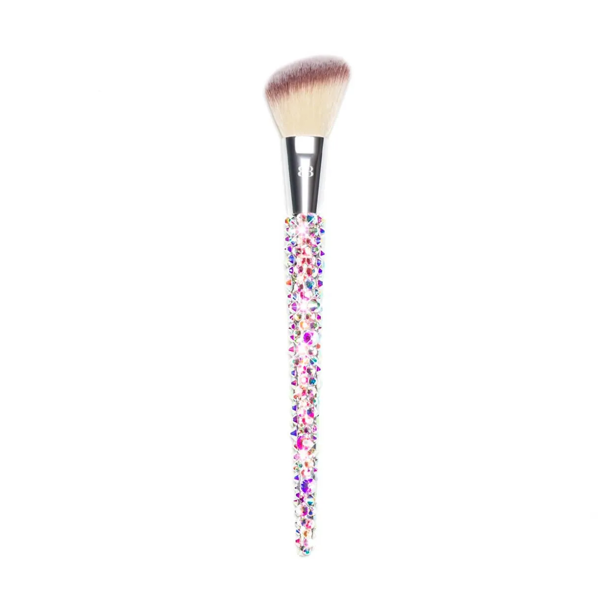 F4 - Angled Cheek Brush (Silver)