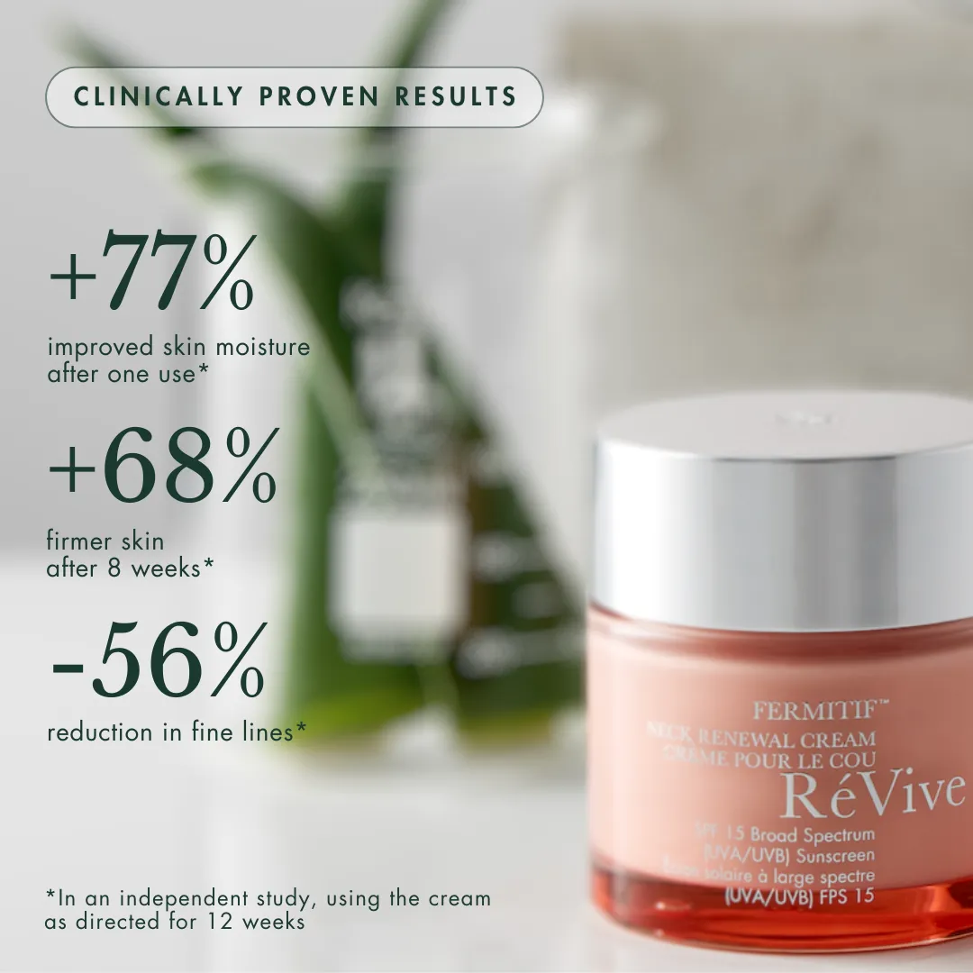 Fermitif Neck Renewal Cream / Broad Spectrum SPF 15 Sunscreen