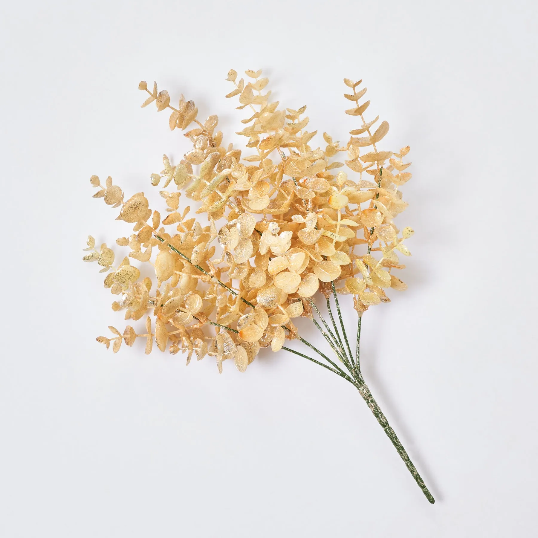 Glitter Eucalyptus Faux Botanical Bouquet Bundle - Two Color Options Available