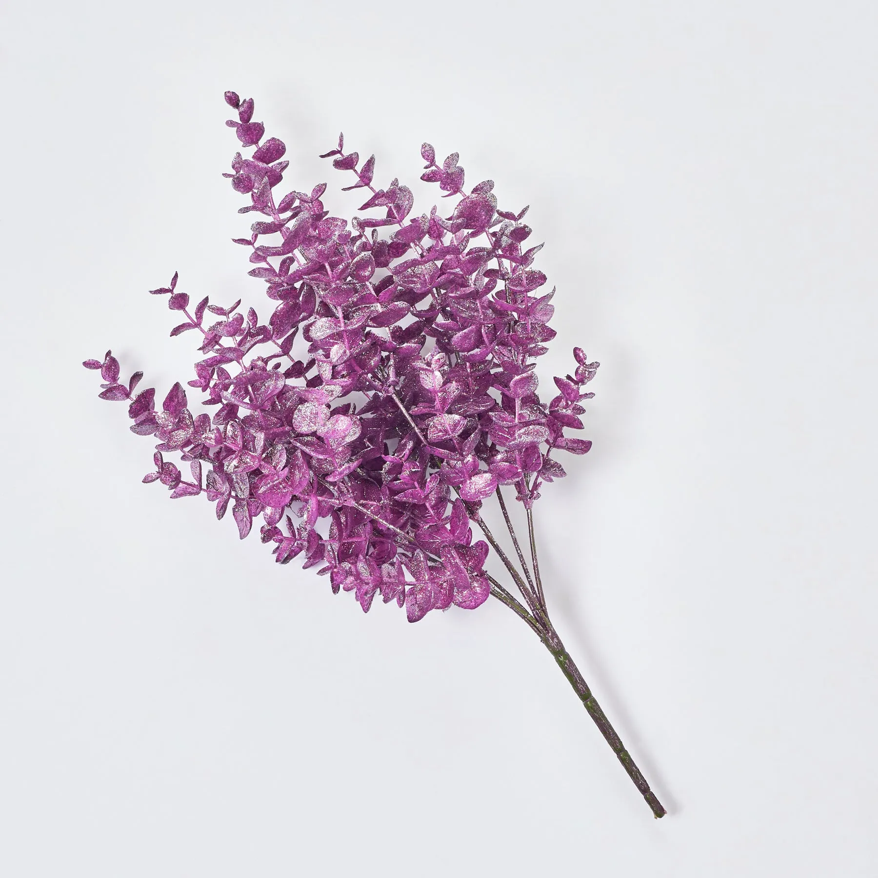 Glitter Eucalyptus Faux Botanical Bouquet Bundle - Two Color Options Available