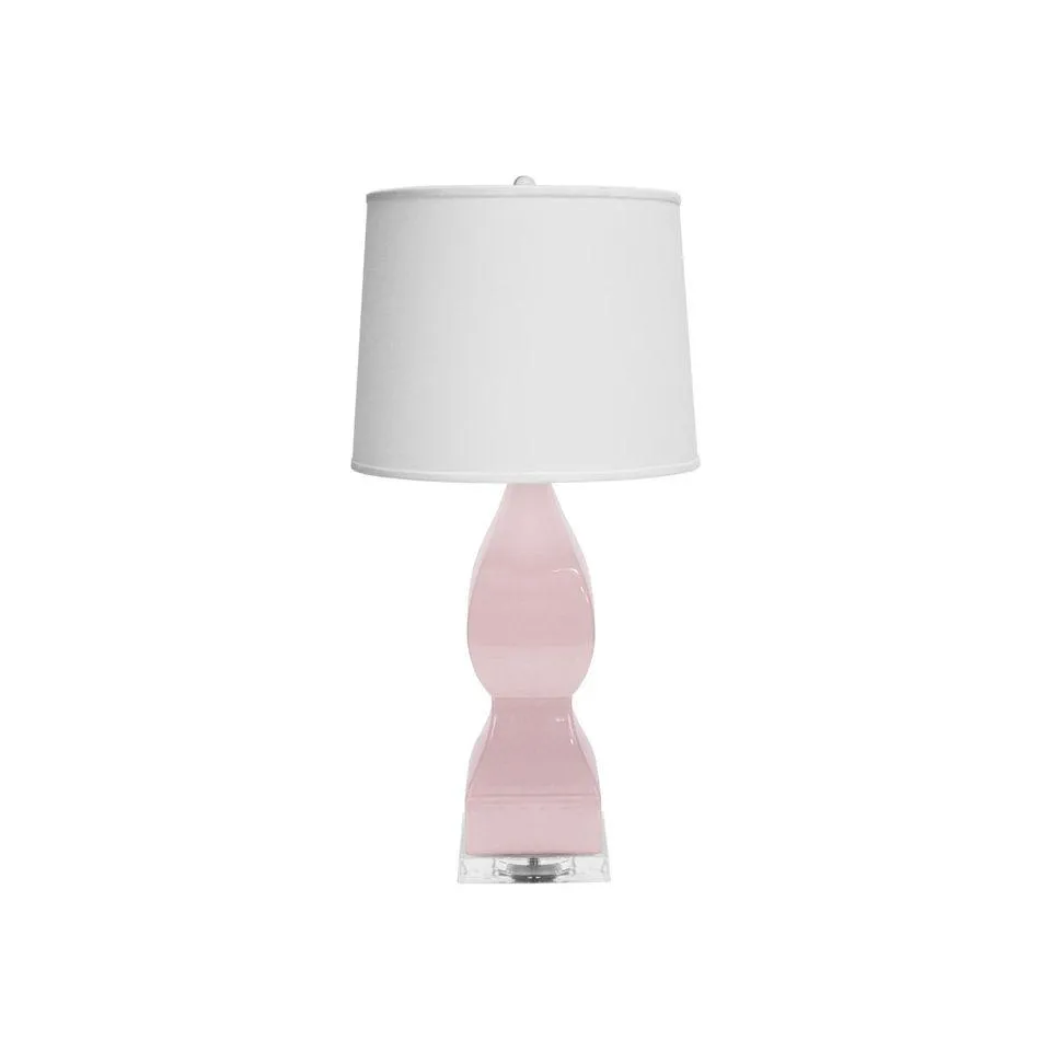 Gwyneth Blush Table Lamp by Worlds Away