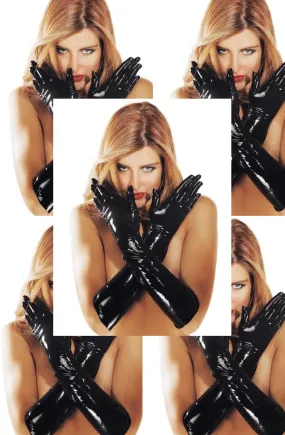 Iconic Sharon Sloane Collection Latex Gauntlets