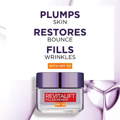 L'Oreal Paris Revitalift Filler Anti-Aging SPF 50Cream 50ml