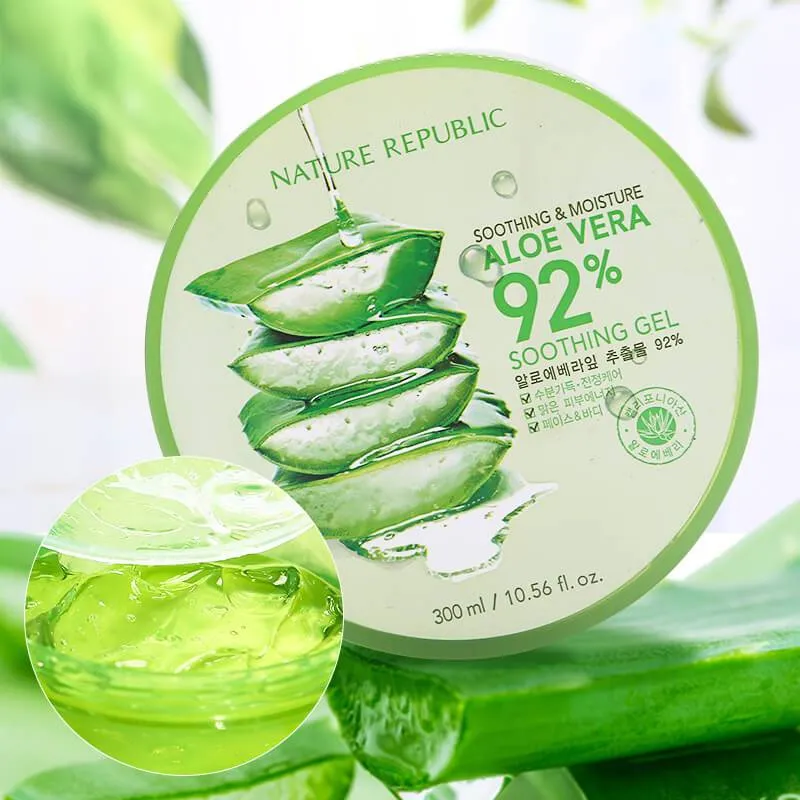 NATURE REPUBLIC 92% Aloe Vera Soothing GEL 300ml