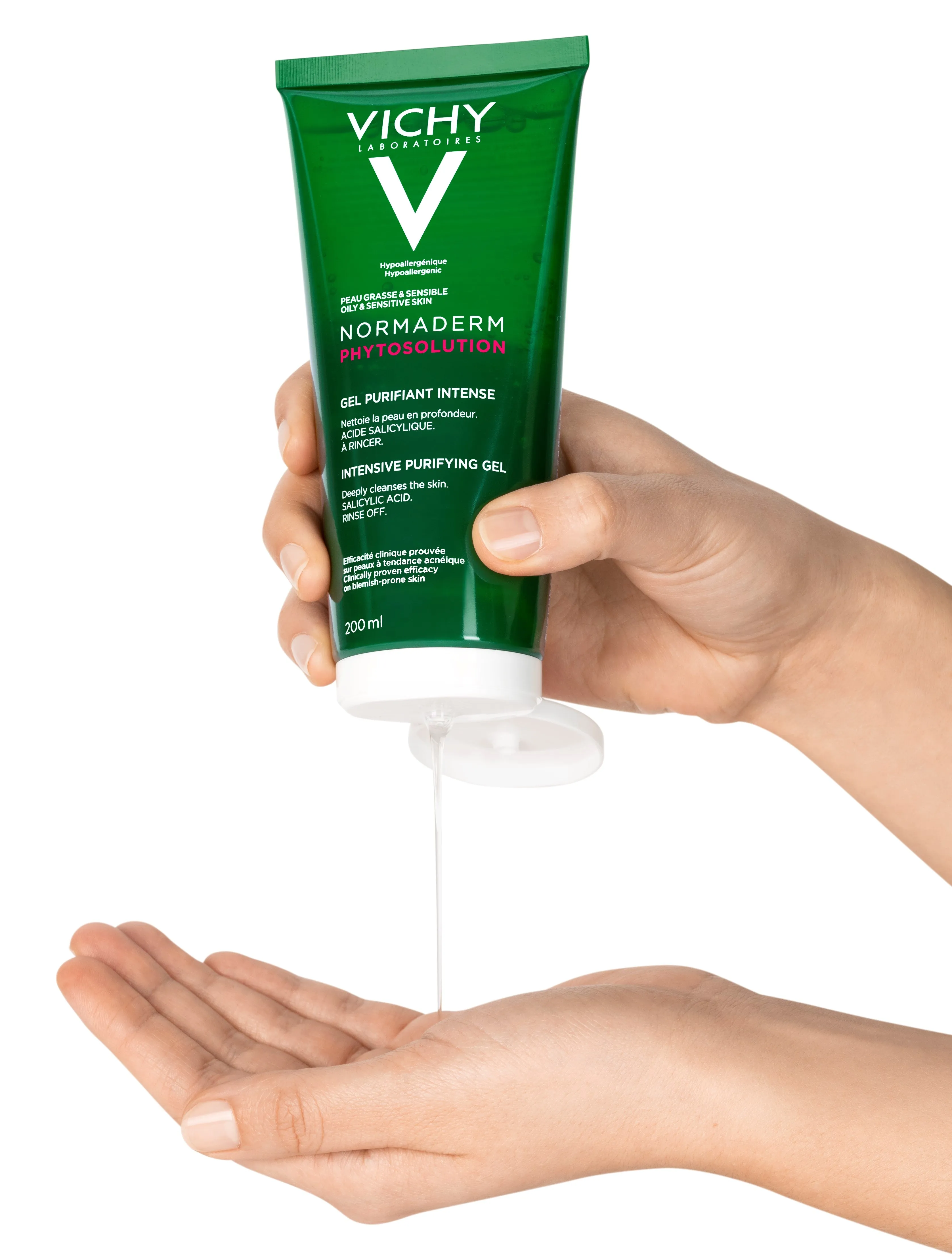 Normaderm Phytosolution Face Cleanser Gel for Oily/Acne Skin with Salicylic Acid