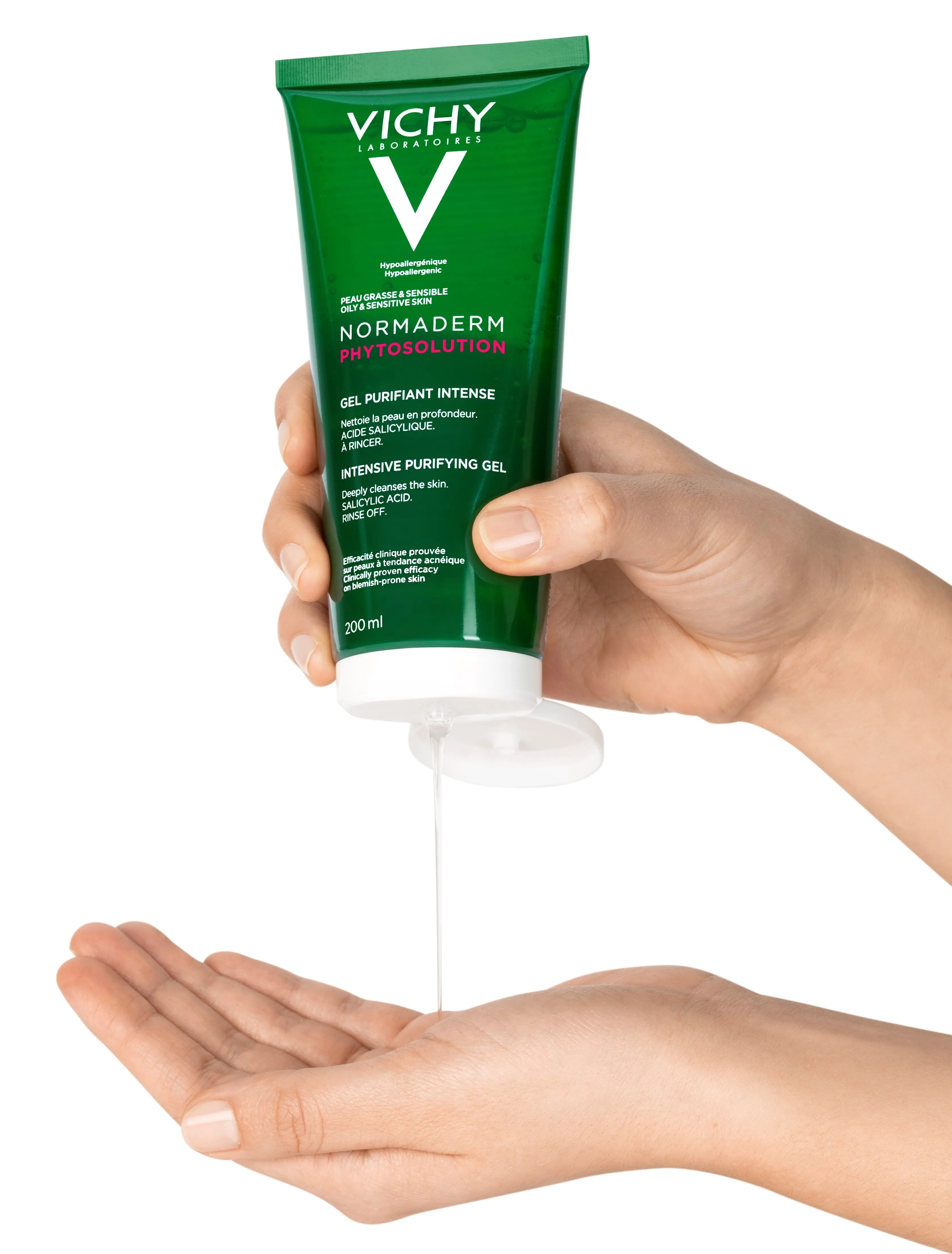 Normaderm Phytosolution Face Cleanser Gel for Oily/Acne Skin with Salicylic Acid