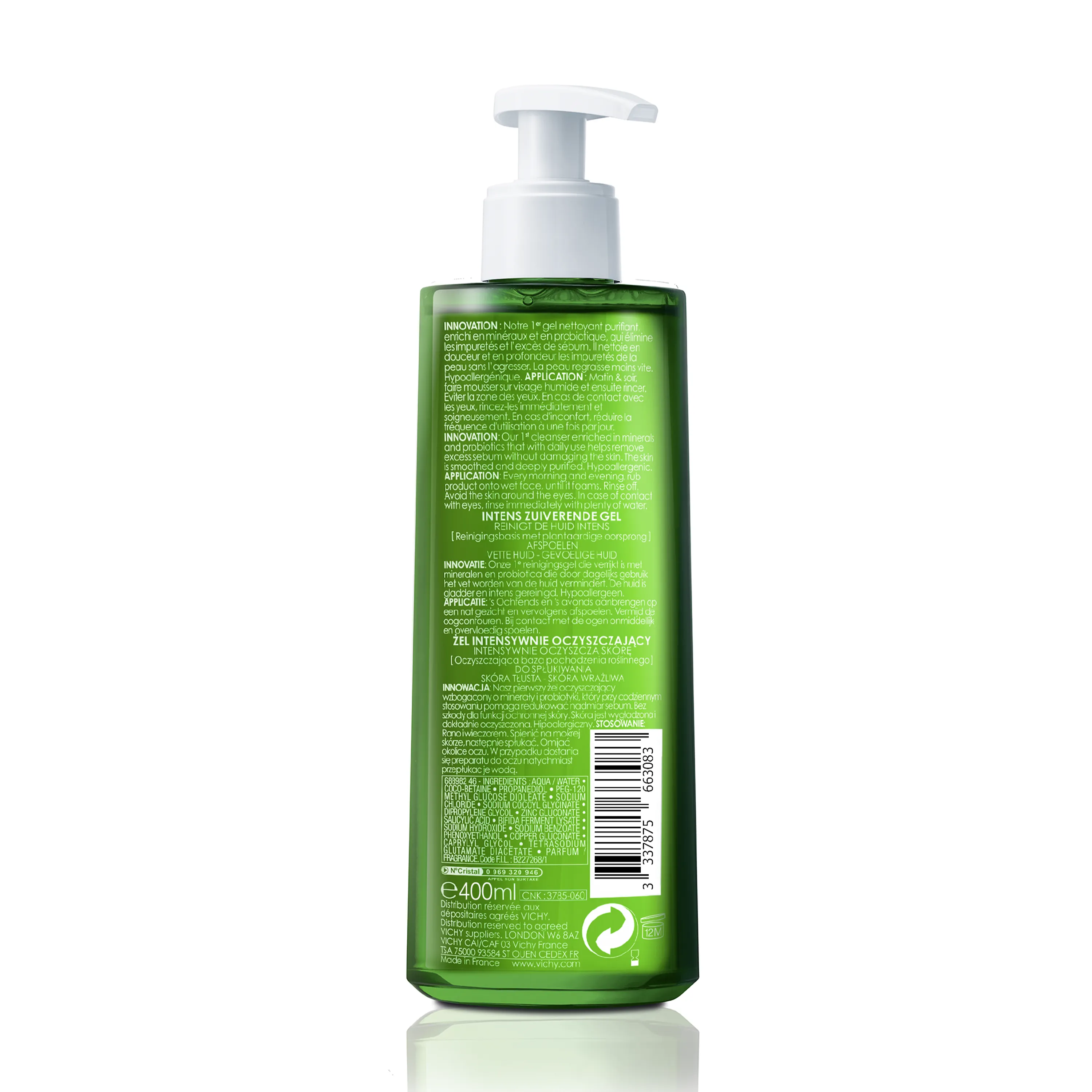 Normaderm Phytosolution Face Cleanser Gel for Oily/Acne Skin with Salicylic Acid