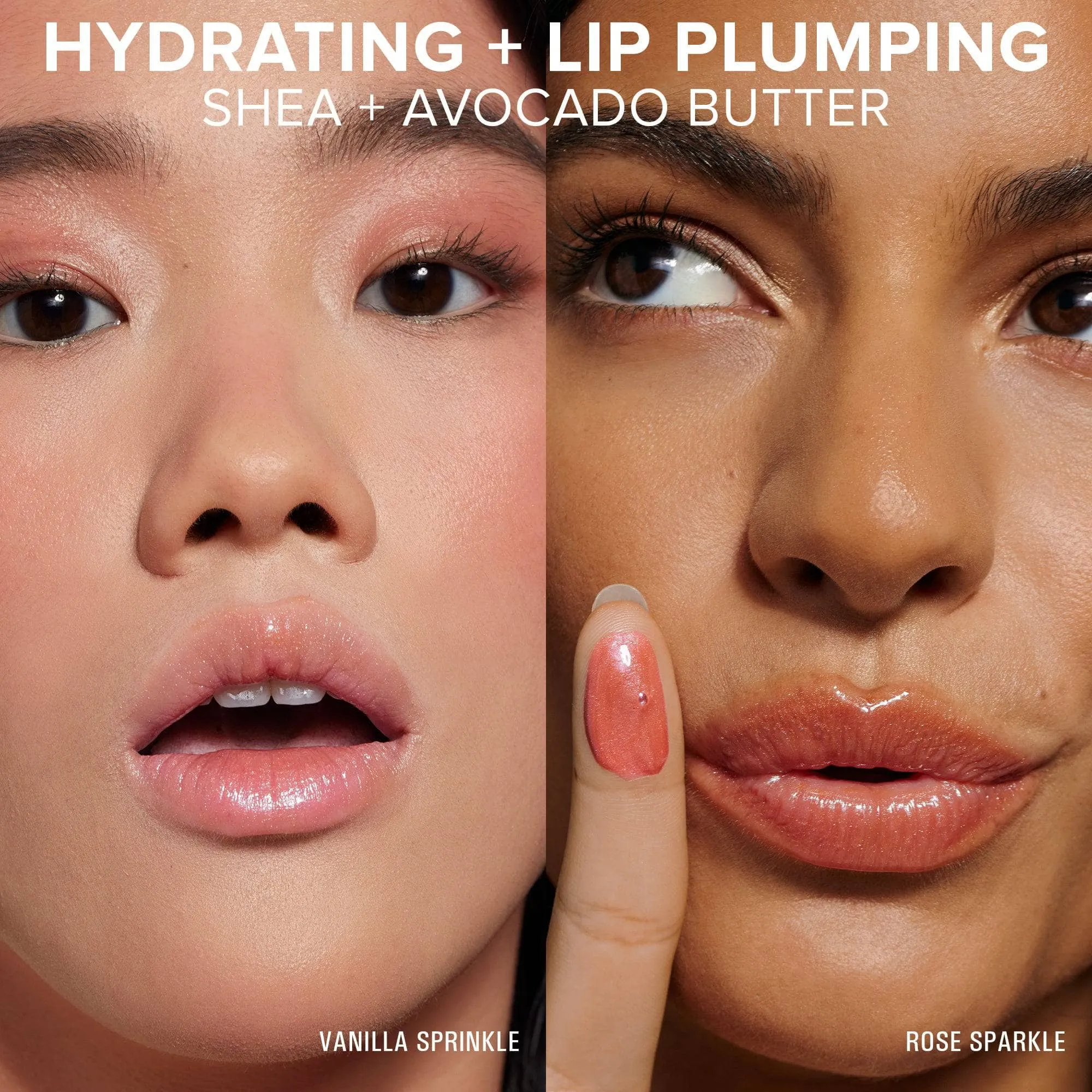 NUDEGLOW LIP SET HYDRATING PEPTIDE 2-PC KIT
