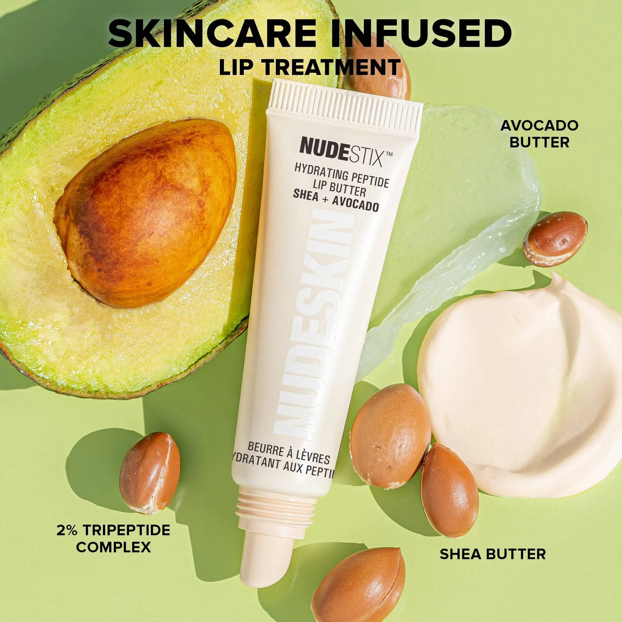 NUDEGLOW LIP SET HYDRATING PEPTIDE 2-PC KIT