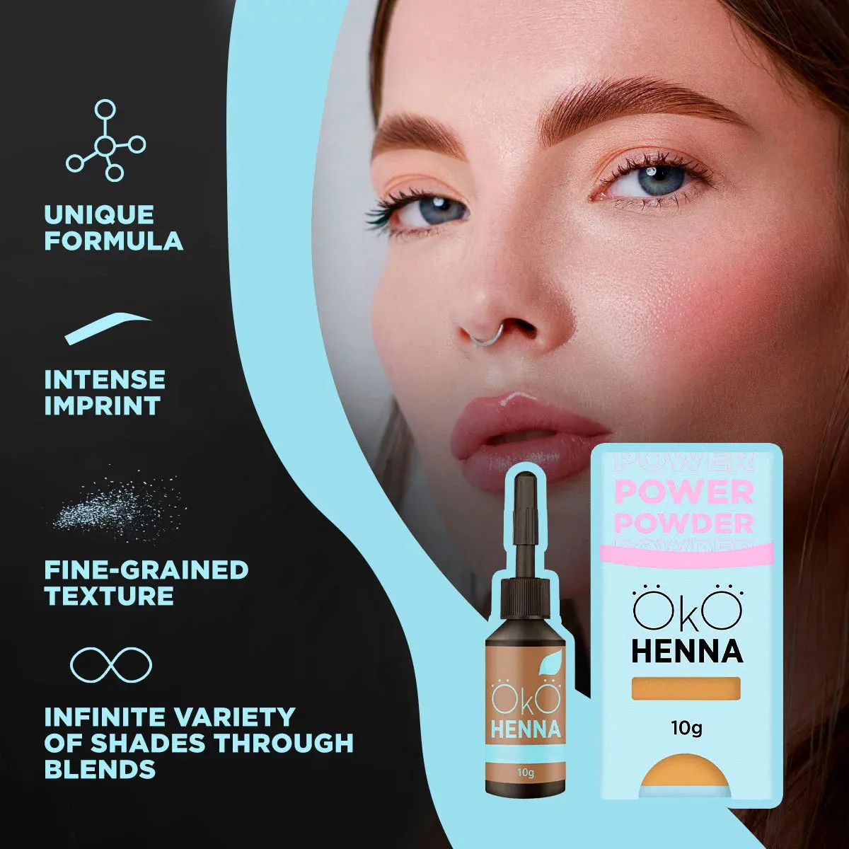 OkO - Power Powder Henna Set 5g