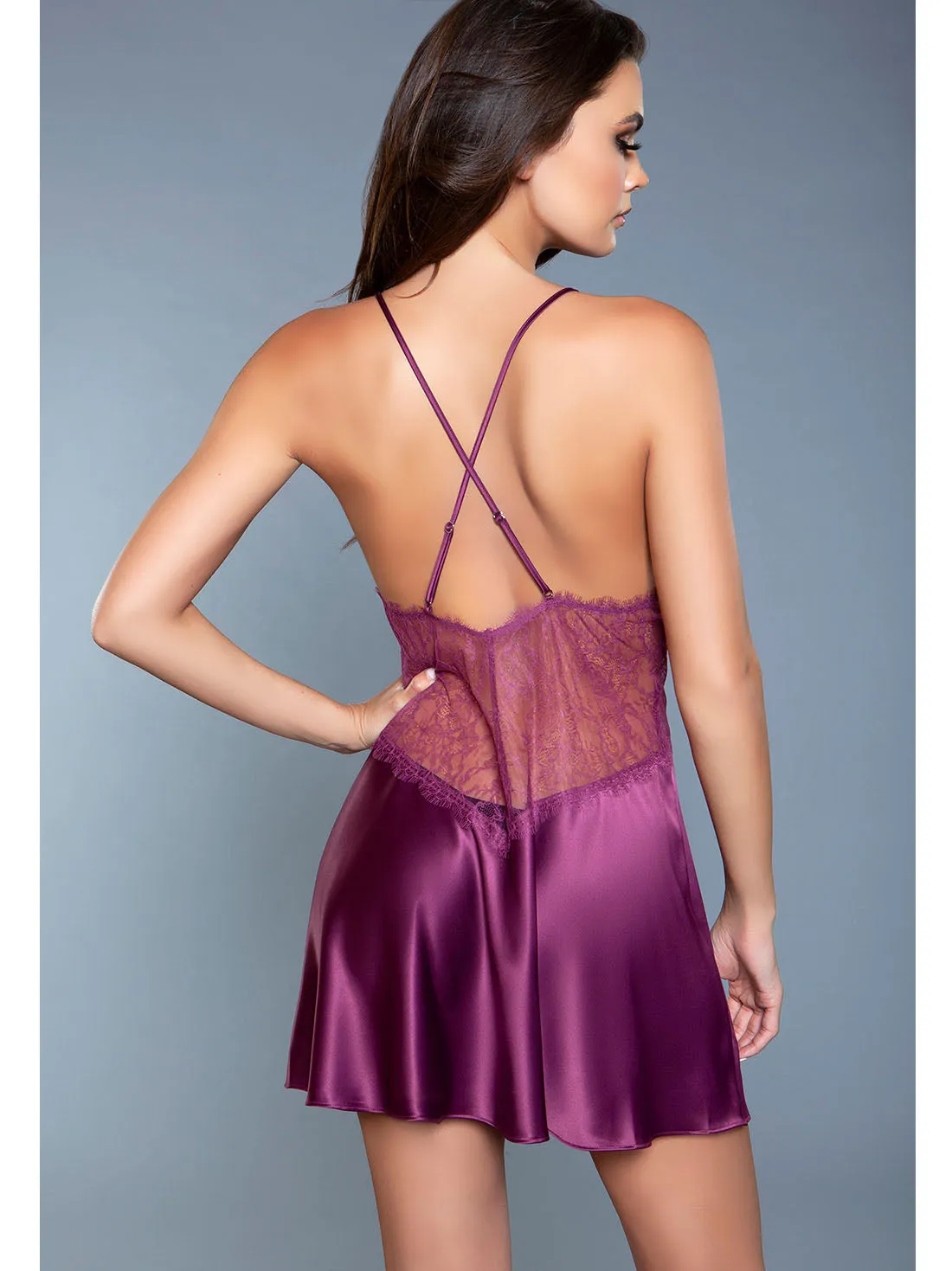 Sara's Silky Satin Slip & Nightie