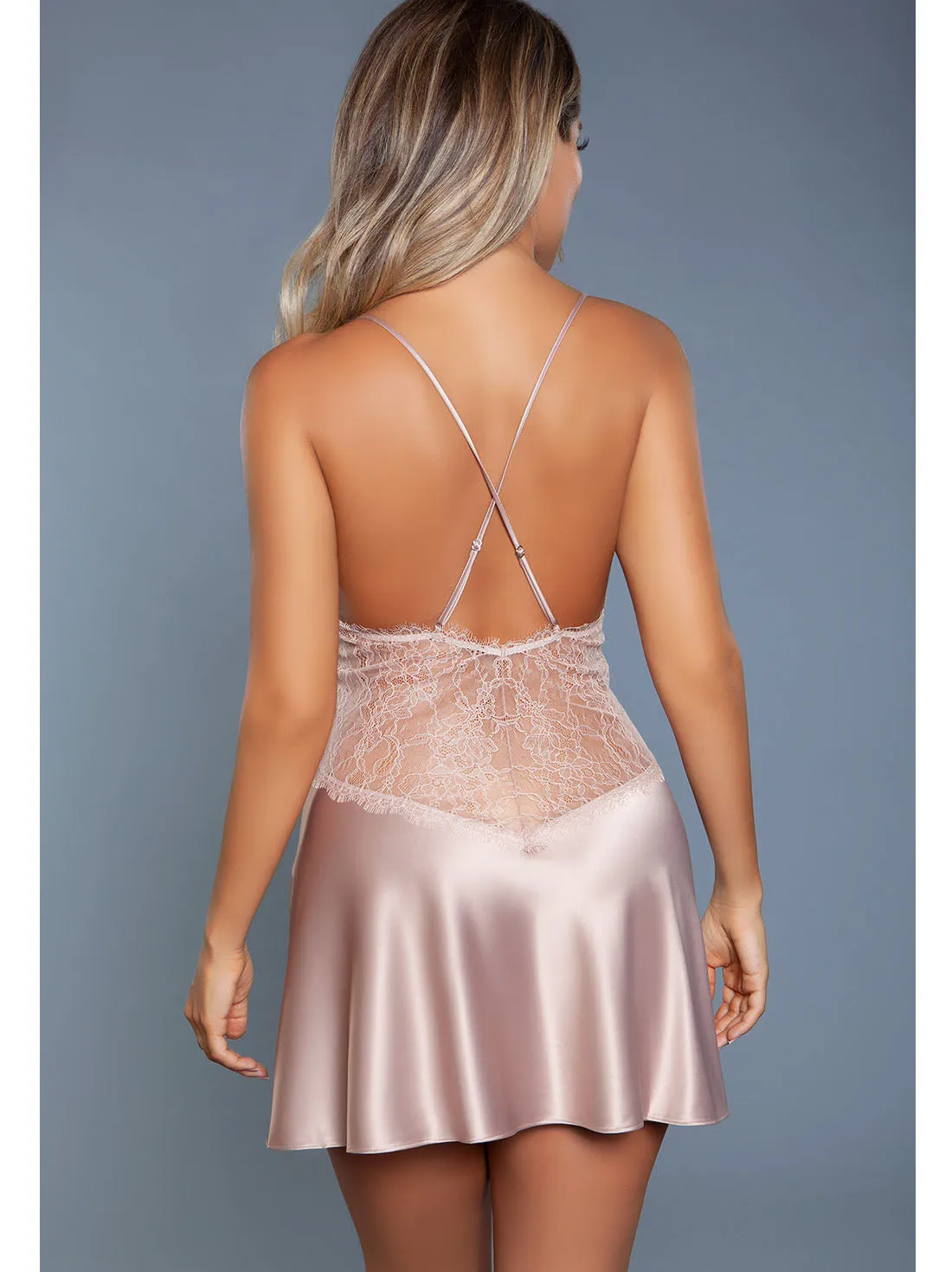 Sara's Silky Satin Slip & Nightie