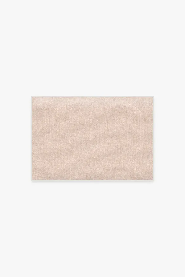 Solid Blush Bath Mat