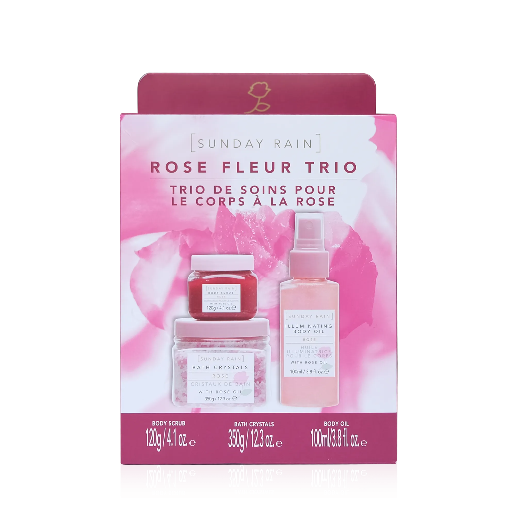 Sunday Rain Rose Fleur Trio