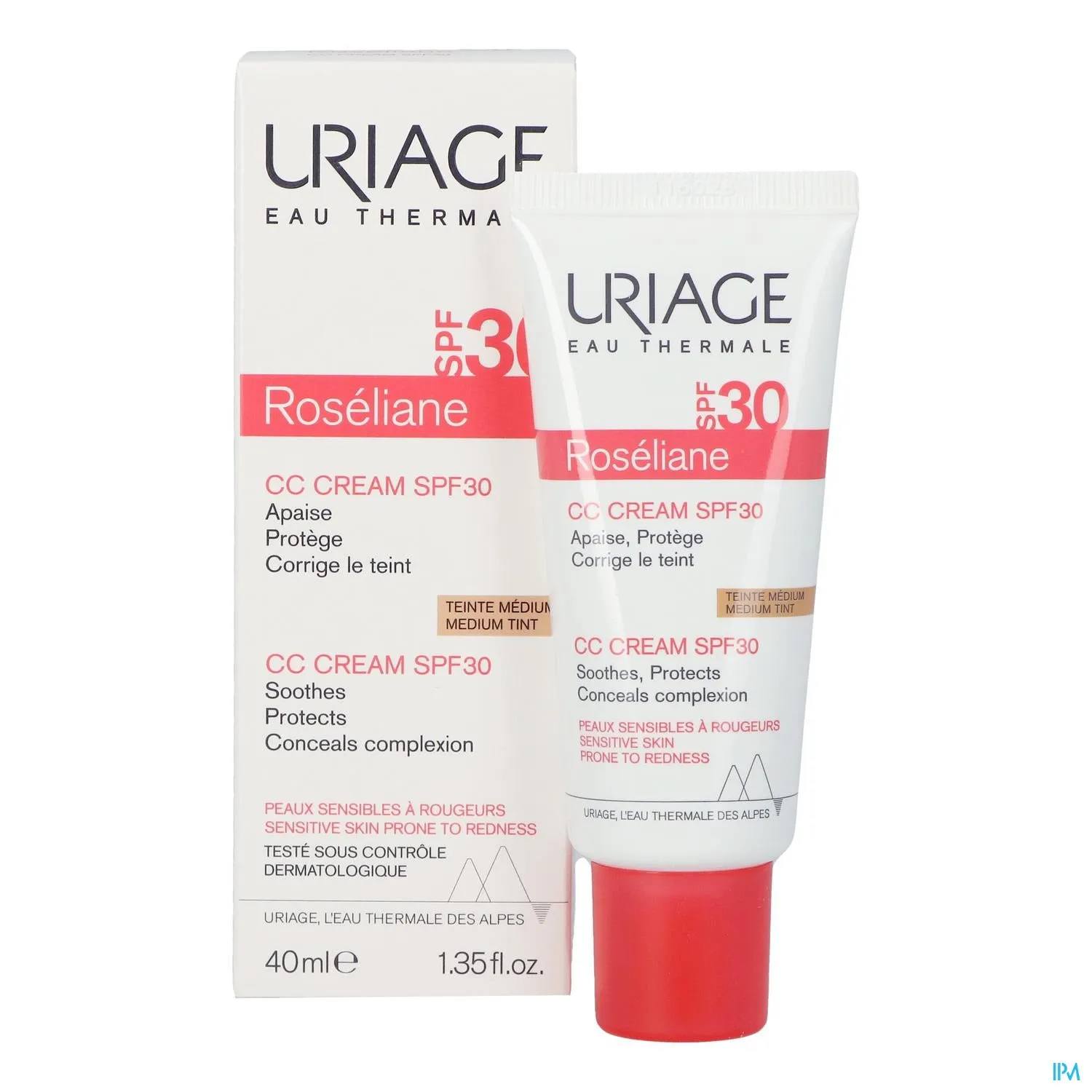 Uriage Roseliane Cc Cream Ip30 Tube 40ml
