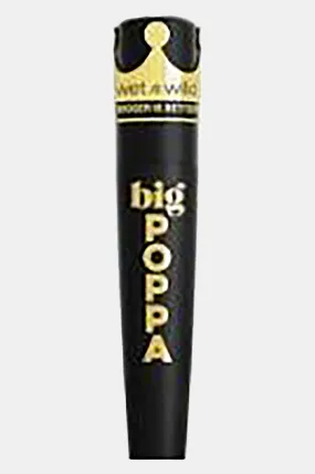Wet N Wild Big Poppa Mascara Blackest Black