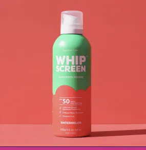 WhipScreen™ SPF 50 Watermelon sunscreen mousse